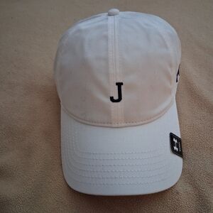 Under Armour White Adjustable Womens Hat NWT